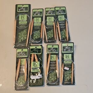 Clover And Knitter's Pride dreamz Knitting Needle Lot